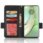 For Motorola Edge 40 5G Litchi Texture Folio Flip PU Leather Case Stand Phone Wallet Cover