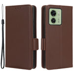 For Motorola Edge 40 5G Litchi Texture Folio Flip PU Leather Case Stand Phone Wallet Cover