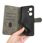 For Huawei nova 11i / Maimang 20 / Enjoy 60 Pro PU Leather RFID Blocking Wallet Cover Stand Phone Case with Strap