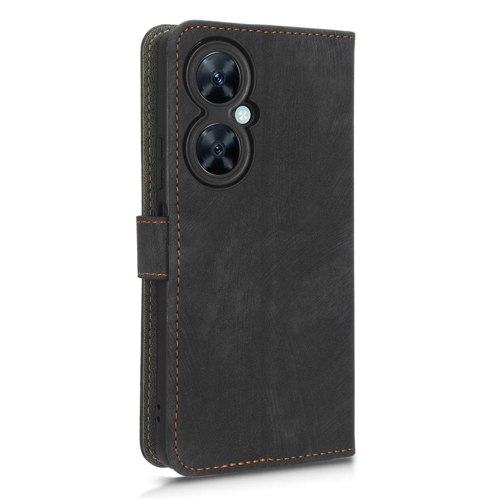 For Huawei nova 11i / Maimang 20 / Enjoy 60 Pro PU Leather RFID Blocking Wallet Cover Stand Phone Case with Strap