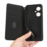 For Huawei nova 11i / Maimang 20 / Enjoy 60 Pro Stand Wallet PU Leather Rhombus Imprinted Anti-drop Phone Cover