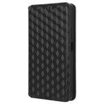 For Huawei nova 11i / Maimang 20 / Enjoy 60 Pro Stand Wallet PU Leather Rhombus Imprinted Anti-drop Phone Cover