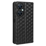 For Huawei nova 11i / Maimang 20 / Enjoy 60 Pro Stand Wallet PU Leather Rhombus Imprinted Anti-drop Phone Cover