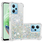 Xiaomi Redmi Note 12 4G TPU-skal Glitter Quicksand Stötsäkert mobilbaksida