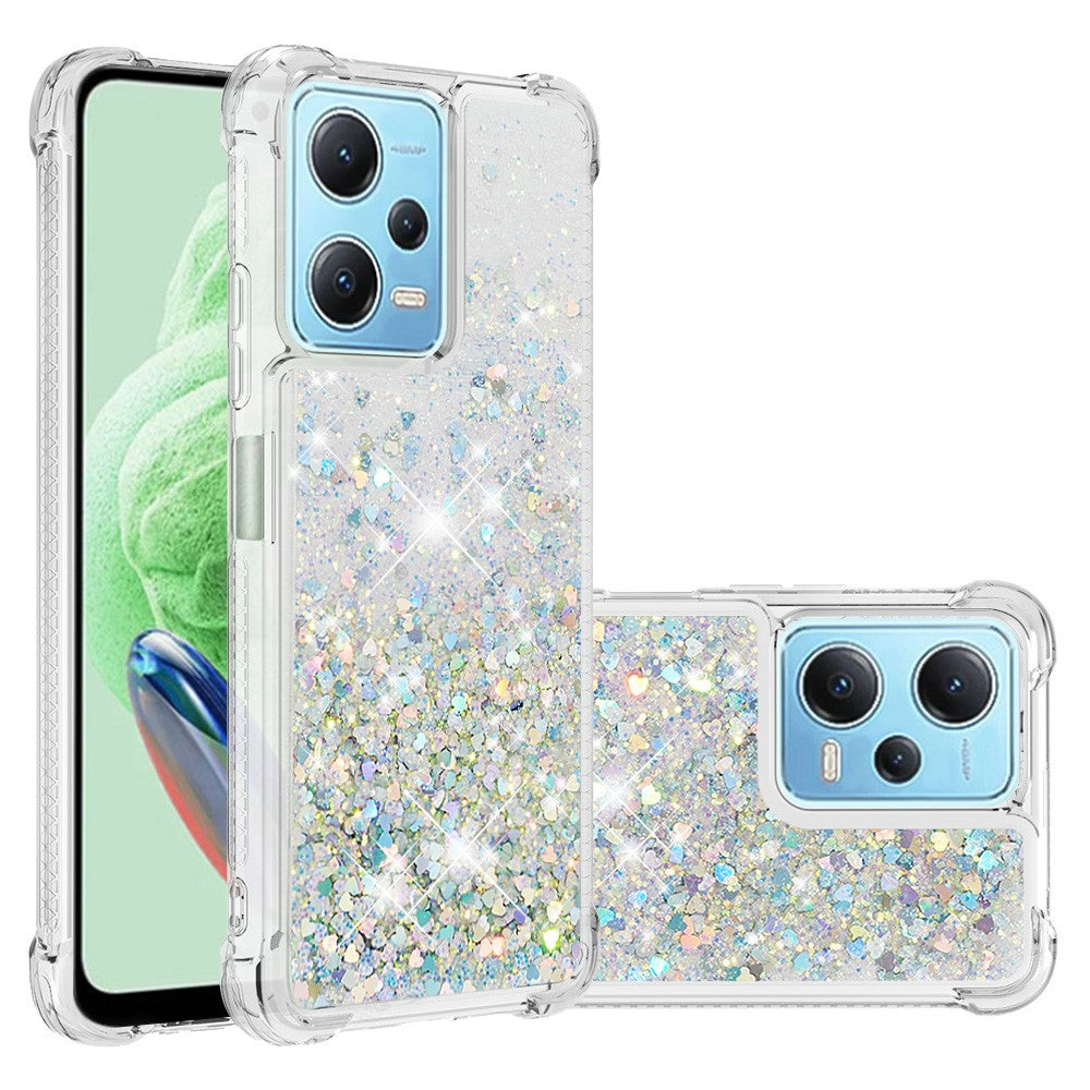 Xiaomi Redmi Note 12 4G TPU-skal Glitter Quicksand Stötsäkert mobilbaksida