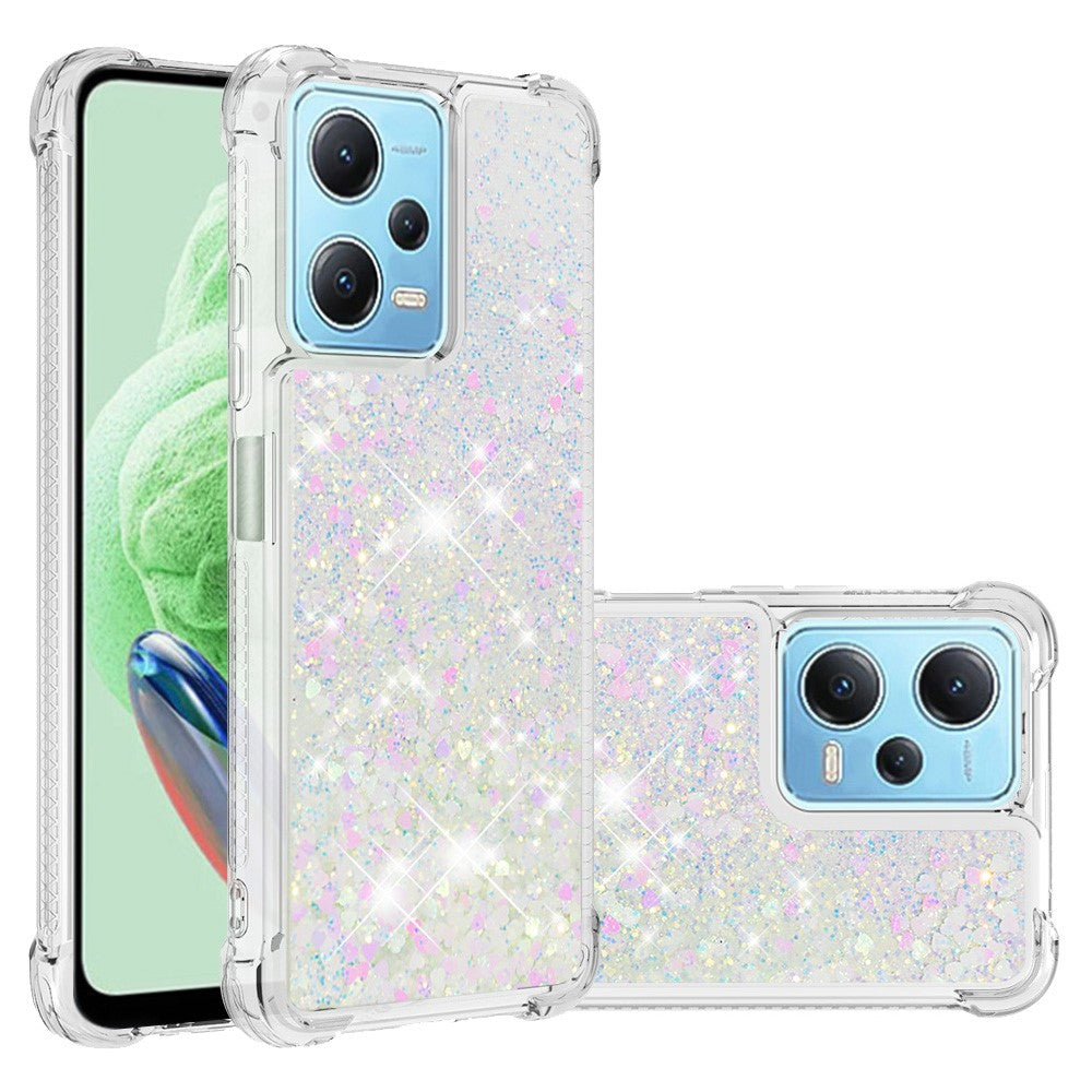 Xiaomi Redmi Note 12 4G TPU-skal Glitter Quicksand Stötsäkert mobilbaksida