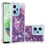 Xiaomi Redmi Note 12 4G TPU-skal Glitter Quicksand Stötsäkert mobilbaksida