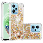 Xiaomi Redmi Note 12 4G TPU-skal Glitter Quicksand Stötsäkert mobilbaksida