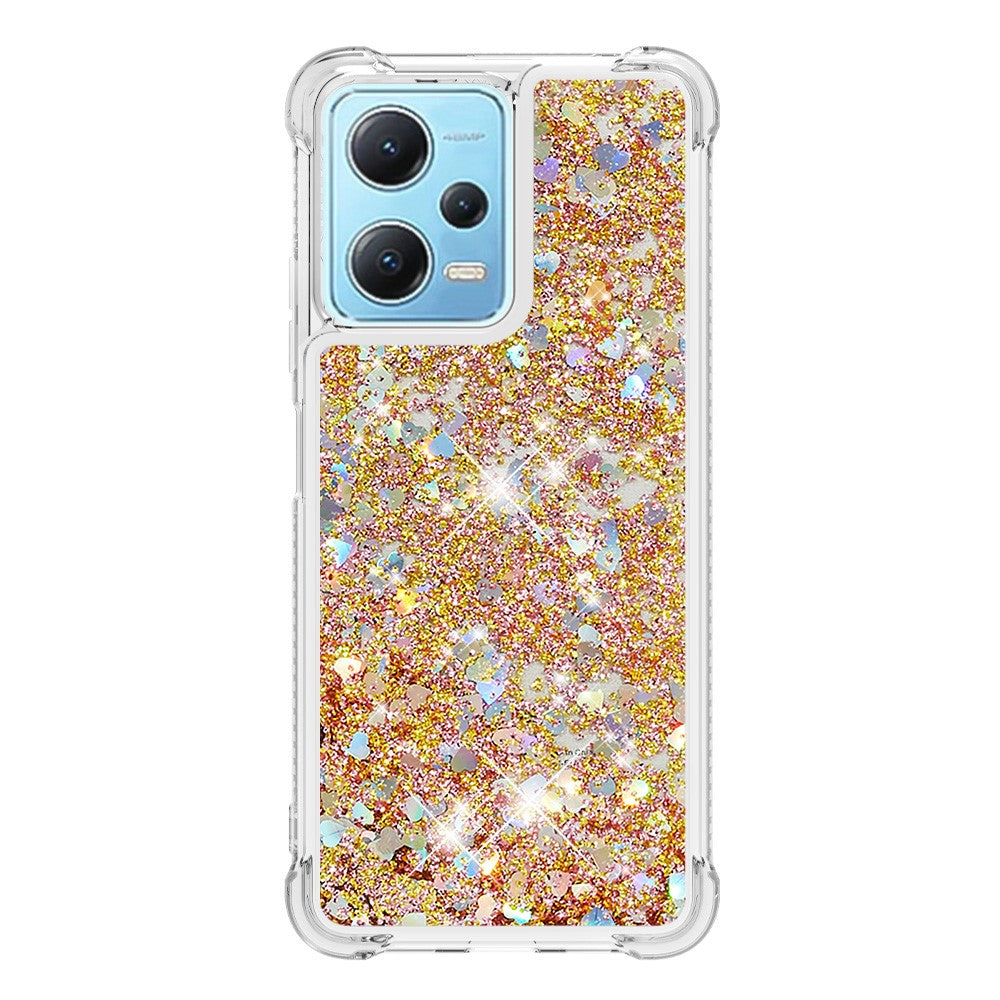 For Xiaomi Redmi Note 12 4G TPU Case Glitter Quicksand Shockproof Phone Back Cover
