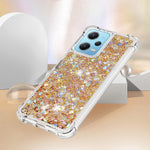 Xiaomi Redmi Note 12 4G TPU-skal Glitter Quicksand Stötsäkert mobilbaksida