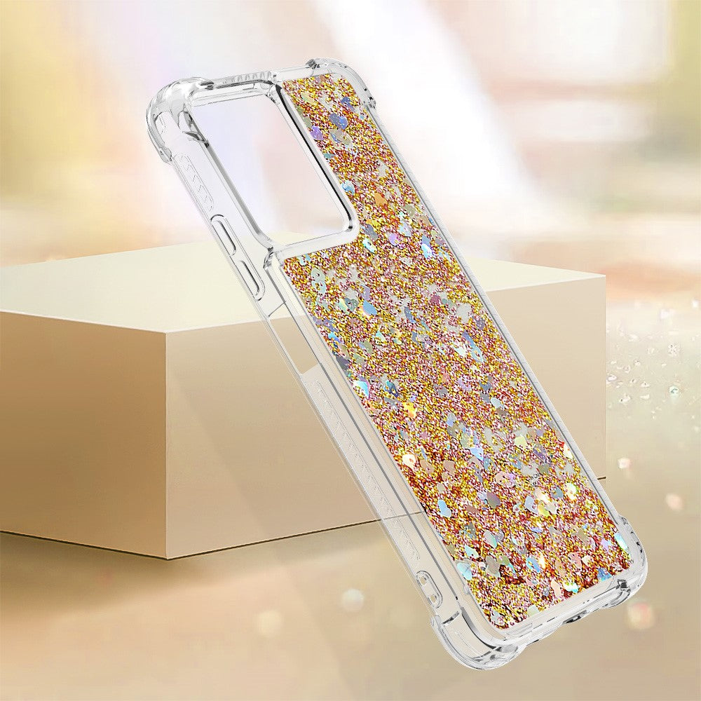 Xiaomi Redmi Note 12 4G TPU-skal Glitter Quicksand Stötsäkert mobilbaksida