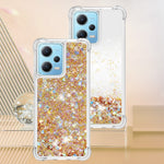 For Xiaomi Redmi Note 12 4G TPU Case Glitter Quicksand Shockproof Phone Back Cover
