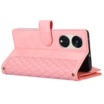 For Oppo Reno8 T 5G / A1 Pro 5G Zipper Pocket Leather Drop-proof Shell 9 Card Slots Wallet Stand Phone Case