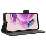 For Xiaomi Redmi Note 12S 4G Dustproof Phone Case Hardware Decor Stand Cover Wallet PU Leather Shell