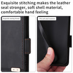For Xiaomi Redmi Note 12S 4G Dustproof Phone Case Hardware Decor Stand Cover Wallet PU Leather Shell