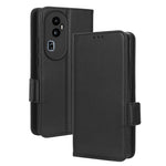 Leather Case for Oppo Reno10 Pro+ 5G , Wallet Stand Anti-fall Litchi Texture Cell Phone Cover