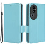Leather Case for Oppo Reno10 Pro+ 5G , Wallet Stand Anti-fall Litchi Texture Cell Phone Cover