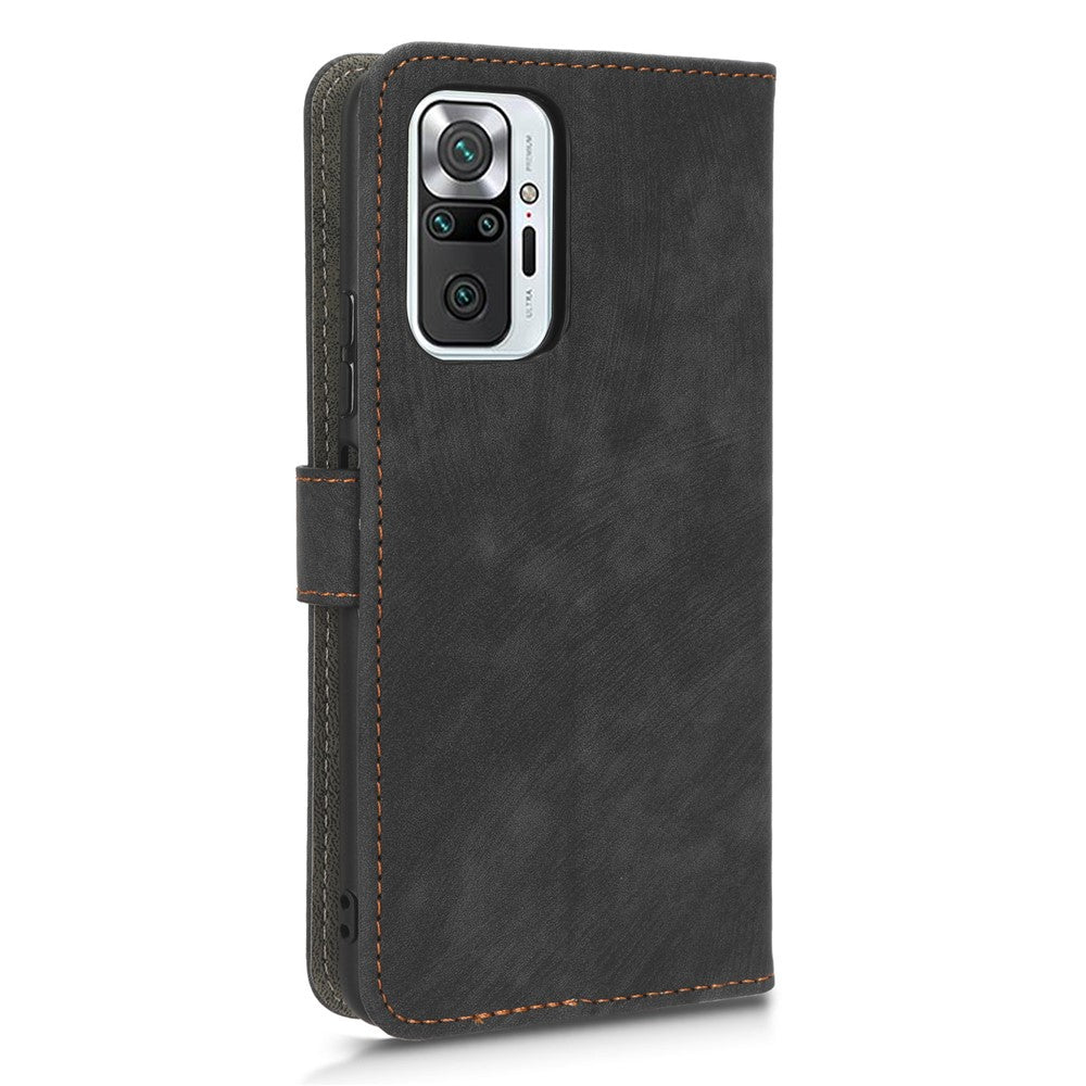 For Xiaomi Redmi Note 10 Pro 4G (Global) / (India) / Note 10 Pro Max 4G RFID Blocking PU Leather Stand Case Phone Wallet Cover