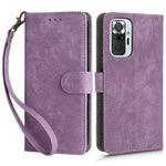 For Xiaomi Redmi Note 10 Pro 4G (Global) / (India) / Note 10 Pro Max 4G RFID Blocking PU Leather Stand Case Phone Wallet Cover