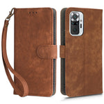 For Xiaomi Redmi Note 10 Pro 4G (Global) / (India) / Note 10 Pro Max 4G RFID Blocking PU Leather Stand Case Phone Wallet Cover