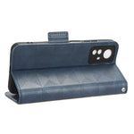 For Xiaomi Redmi Note 12S 4G PU Leather Wallet Phone Case Imprinted Triangle Folding Stand Cover