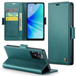 Oppo A57 4G / A57s 4G / A57e 4G / A77 4G / A77s 4G / OnePlus Nord N20 SE 4G Skal CASEME 023 RFID-blockerande 3-kortsfack Mobilskal