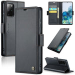 Til Samsung Galaxy S20 Plus 5G / 4G Lædercover CASEME 023 RFID-blokerende mobilcover med 3 kortpladser