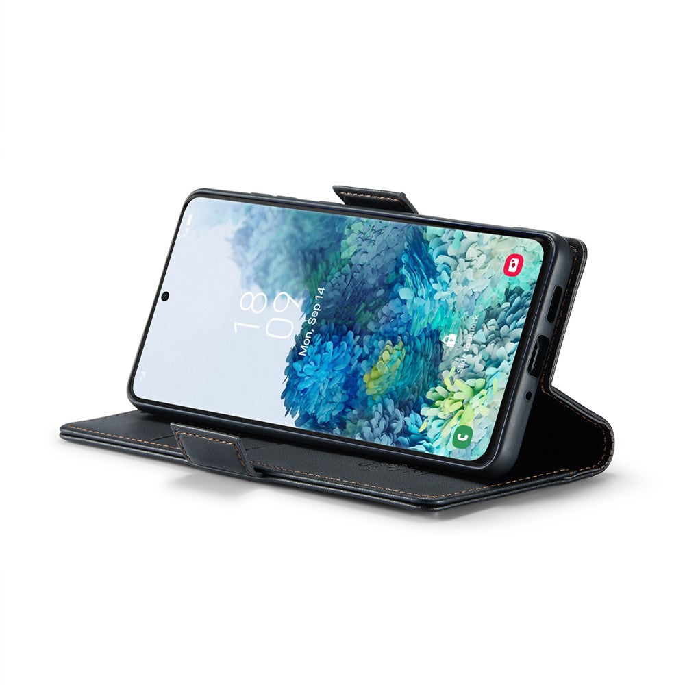 Til Samsung Galaxy S20 Plus 5G / 4G Lædercover CASEME 023 RFID-blokerende mobilcover med 3 kortpladser
