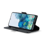 For Samsung Galaxy S20 Plus 5G / 4G Leather Case CASEME 023 RFID Blocking 3 Card Slot Mobile Cover