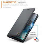 Til Samsung Galaxy S20 Plus 5G / 4G Lædercover CASEME 023 RFID-blokerende mobilcover med 3 kortpladser