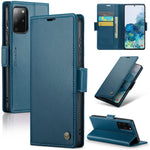 Til Samsung Galaxy S20 Plus 5G / 4G Lædercover CASEME 023 RFID-blokerende mobilcover med 3 kortpladser