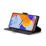 For Xiaomi Redmi Note 11 Pro 4G (Mediatek) / Note 11 Pro 5G (Qualcomm) / Note 12 Pro 4G Leather Case CASEME 023 RFID Blocking 3 Card Slot