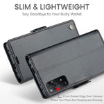 Xiaomi Redmi Note 11 Pro 4G (Mediatek) / Note 11 Pro 5G (Qualcomm) / Note 12 Pro 4G Läderfodral CASEME 023 RFID-blockerande 3-kortsplats