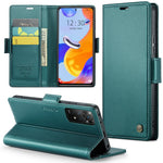Xiaomi Redmi Note 11 Pro 4G (Mediatek) / Note 11 Pro 5G (Qualcomm) / Note 12 Pro 4G Läderfodral CASEME 023 RFID-blockerande 3-kortsplats
