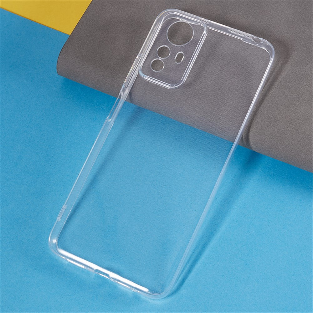 TPU-skal för Xiaomi Redmi Note 12S 4G, exakt utskärning ultratunt skyddande genomskinligt mobilskal