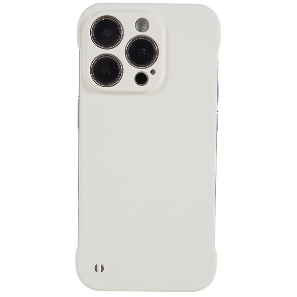 For iPhone 14 Pro Max Rubberized Hard PC Phone Case Skin-Touch Frameless Back Cover