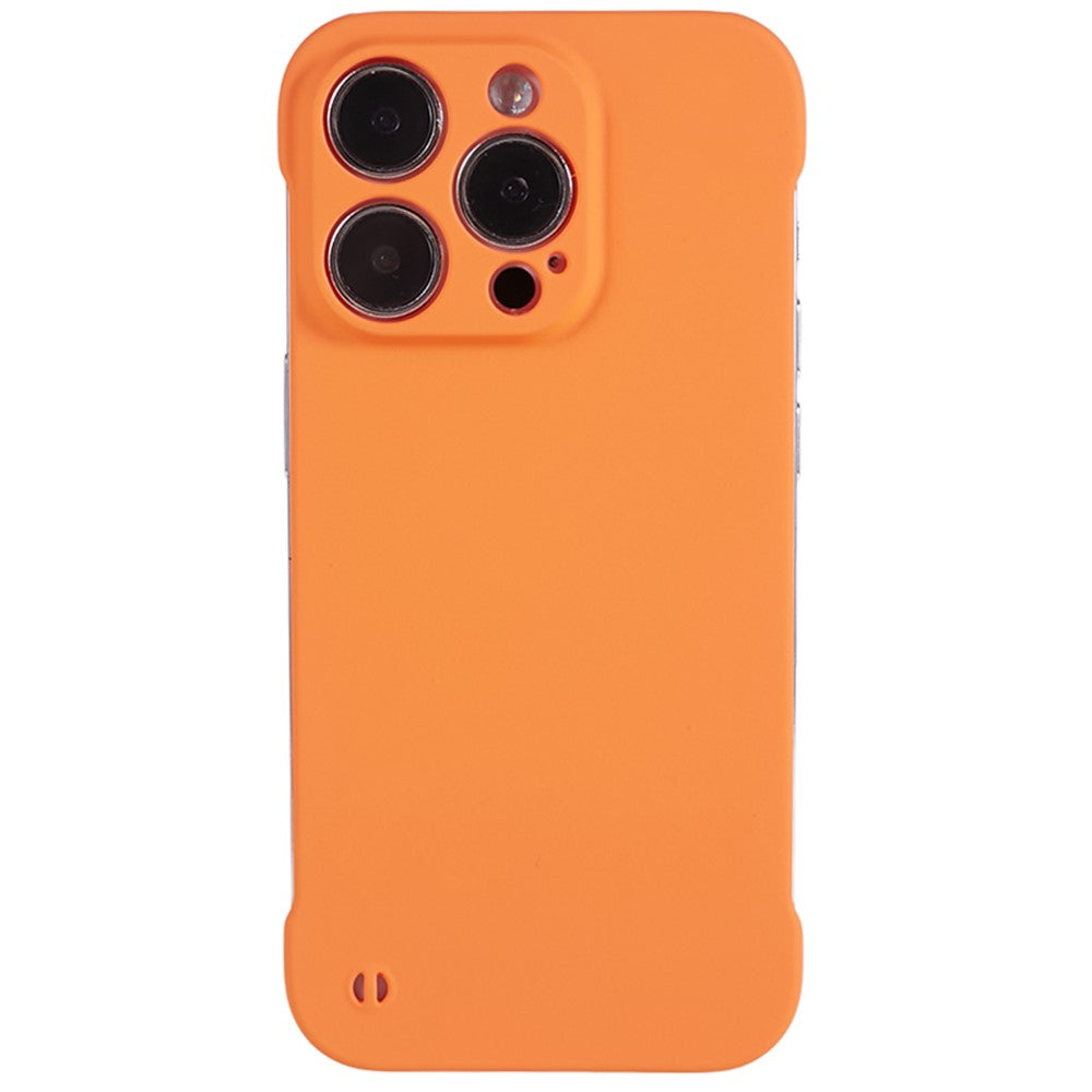 For iPhone 14 Pro Max Rubberized Hard PC Phone Case Skin-Touch Frameless Back Cover