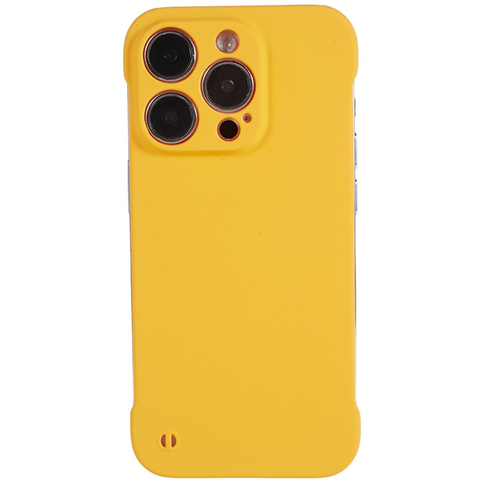 For iPhone 14 Pro Max Rubberized Hard PC Phone Case Skin-Touch Frameless Back Cover