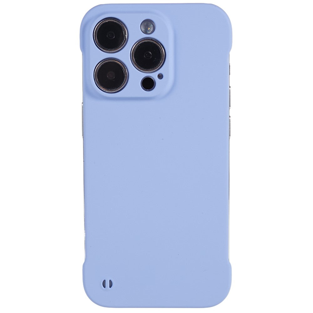 iPhone 13 Pro Max gummibelagt PC-mobilskal ramlöst värmeavledande hud-touch-skydd