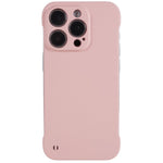 iPhone 13 Pro Max gummibelagt PC-mobilskal ramlöst värmeavledande hud-touch-skydd