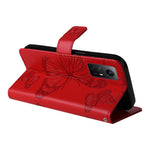 For Xiaomi Redmi Note 12S 4G / Note 11 4G (Qualcomm) / Note 11S 4G Wallet Case Floral Butterfly Imprinted Leather Phone Cover Stand