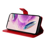For Xiaomi Redmi Note 12S 4G / Note 11 4G (Qualcomm) / Note 11S 4G Wallet Case Floral Butterfly Imprinted Leather Phone Cover Stand