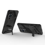 For Huawei nova 11 / nova 12s 4G / nova 12 Lite 4G Shockproof Kickstand Back Cover Hard PC + Flexible TPU Phone Case
