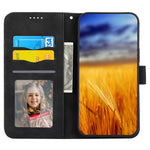 DIERFENG DF-03 for Samsung Galaxy M54 5G / F54 5G Phone Case Lines Imprinted Leather Wallet Stand Cover