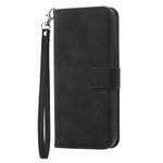 DIERFENG DF-03 for Samsung Galaxy M54 5G / F54 5G Phone Case Lines Imprinted Leather Wallet Stand Cover
