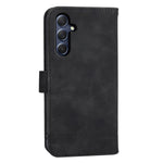 DIERFENG DF-03 for Samsung Galaxy M54 5G / F54 5G Phone Case Lines Imprinted Leather Wallet Stand Cover