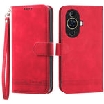DIERFENG DF-03 Phone Case for Huawei nova 11 / nova 12s 4G / nova 12 Lite 4G , Lines Imprinted Leather Wallet Flip Stand Cover