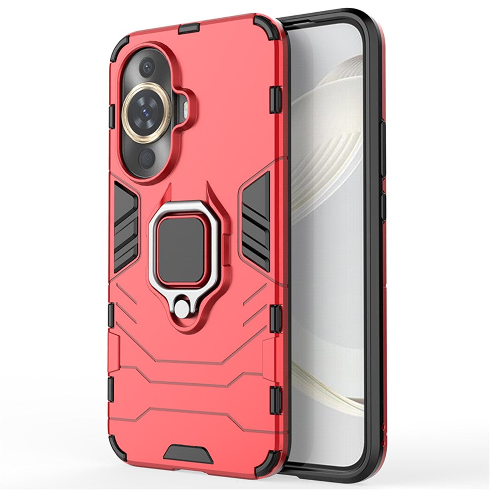 For Huawei nova 11 / nova 12s 4G / nova 12 Lite 4G Anti-drop Kickstand Phone Case Soft TPU + Hard PC Cell Phone Cover