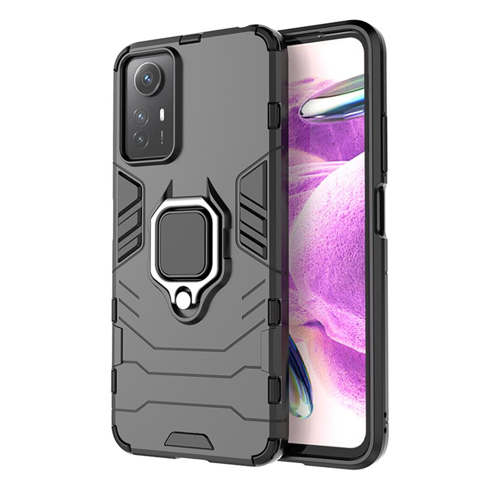 Xiaomi Redmi Note 12S 4G Stativ Mobilskal Mjukt TPU Hårt PC Mobilskal