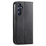 Telefonlæderetui til Samsung Galaxy M54 5G / F54 5G, Imprintet Rhombus Mønsterpung og Stand Cover